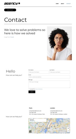 Contact Page