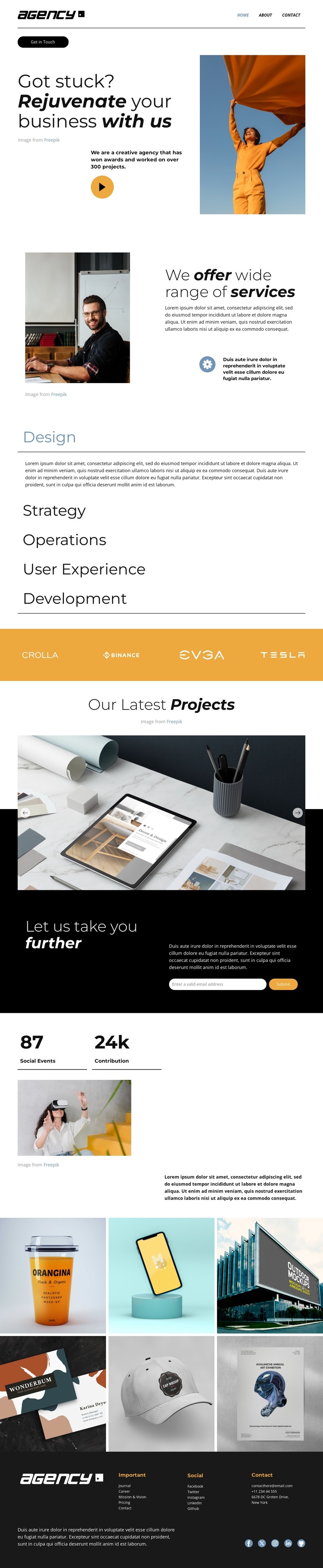 Scale to greater success HTML5 Template