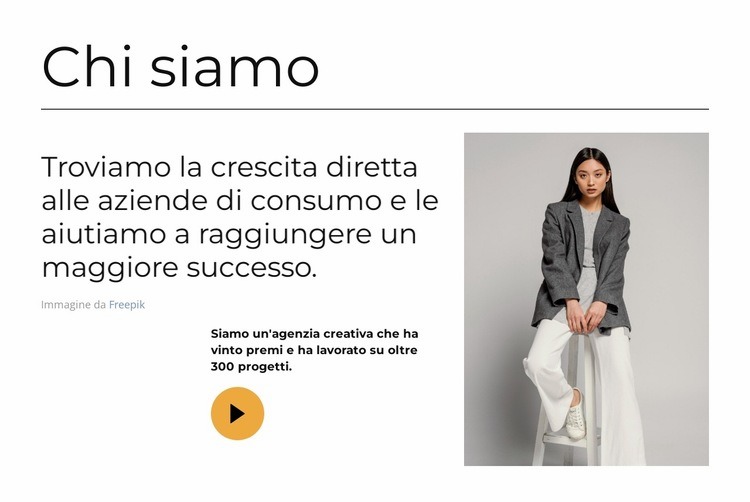 Troviamo in crescita Modelli di Website Builder