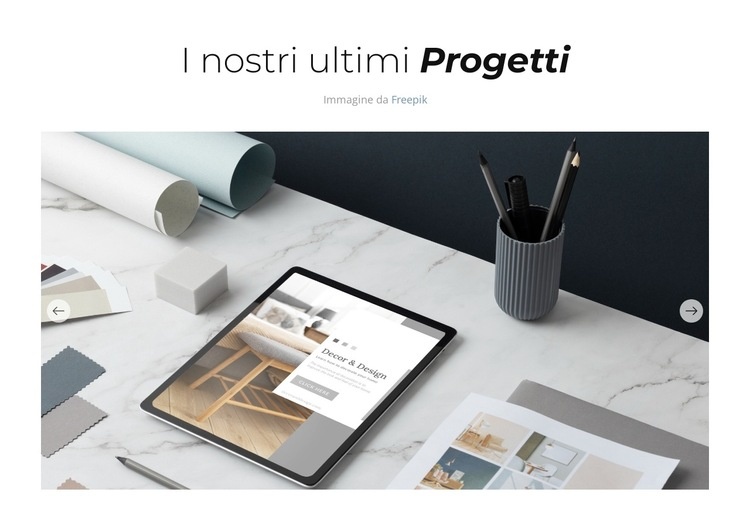 Prodotti digitali utilizzati dalle imprese Progettazione di siti web