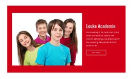 We Maken Leren Leuk - HTML- En CSS-Sjabloon