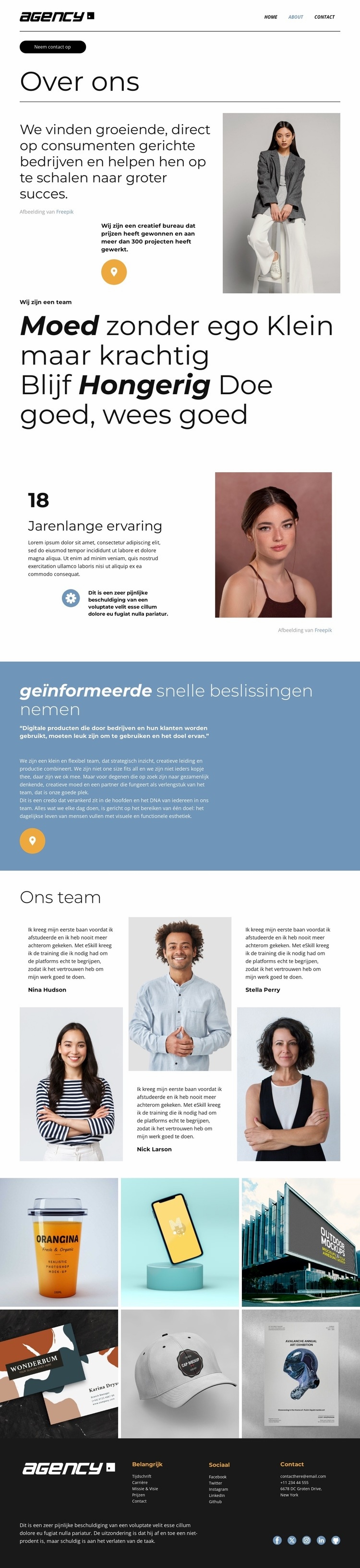 Snel geïnformeerde beslissingen nemen Html Website Builder