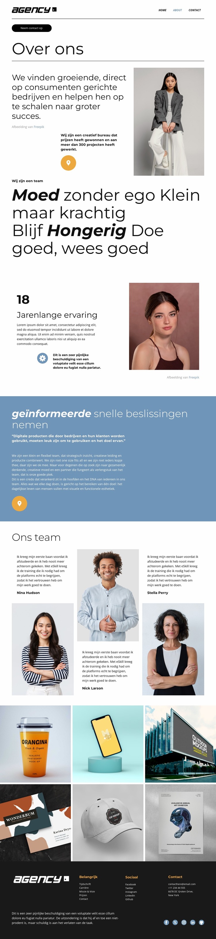 Snel geïnformeerde beslissingen nemen Joomla-sjabloon