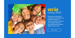 Campo De Verão - Modelo De Site HTML