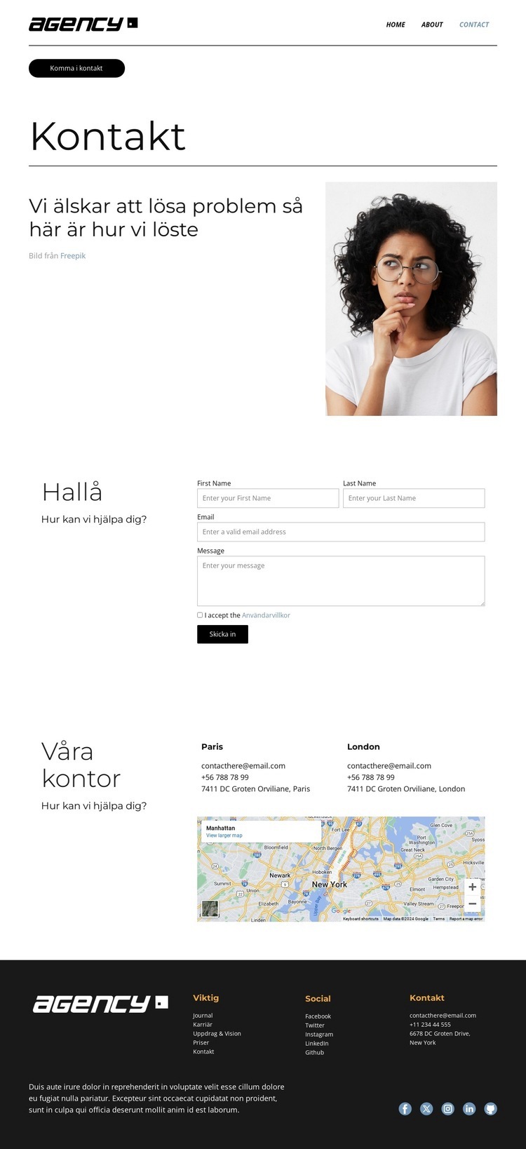 Föryngra ditt företag med oss HTML-mall