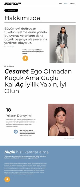 Bilgiye Dayalı Hızlı Kararlar Alma - Sayfa Oluşturucu Şablonları Ücretsiz