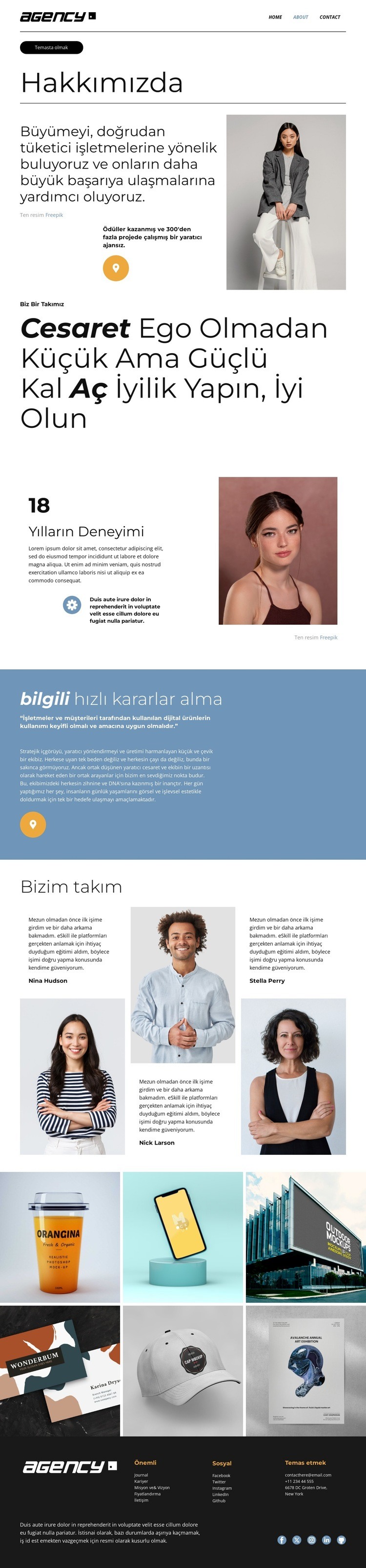 Bilgiye dayalı hızlı kararlar alma Bir Sayfa Şablonu