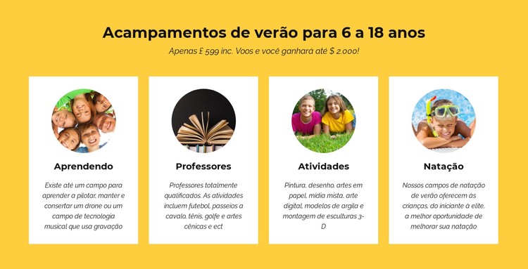 Diferenças de aprendizagem e pensamento Template CSS