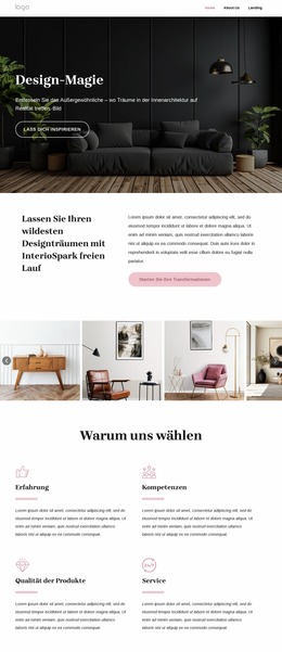 Einzigartige Innenarchitektur-Konzepte #Joomla-Templates-De-Seo-One-Item-Suffix