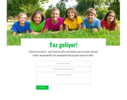 Dinamik Öğrenme Deneyimi - HTML Website Builder