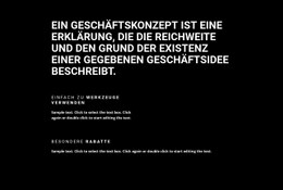 Responsives HTML5 Für Überschrift Und Zwei Spalten