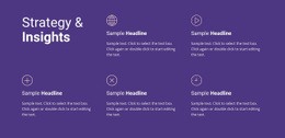 Business Strategy And Insights - Ultimate Html Code