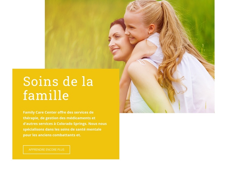Clinique de santé pour femmes Maquette de site Web