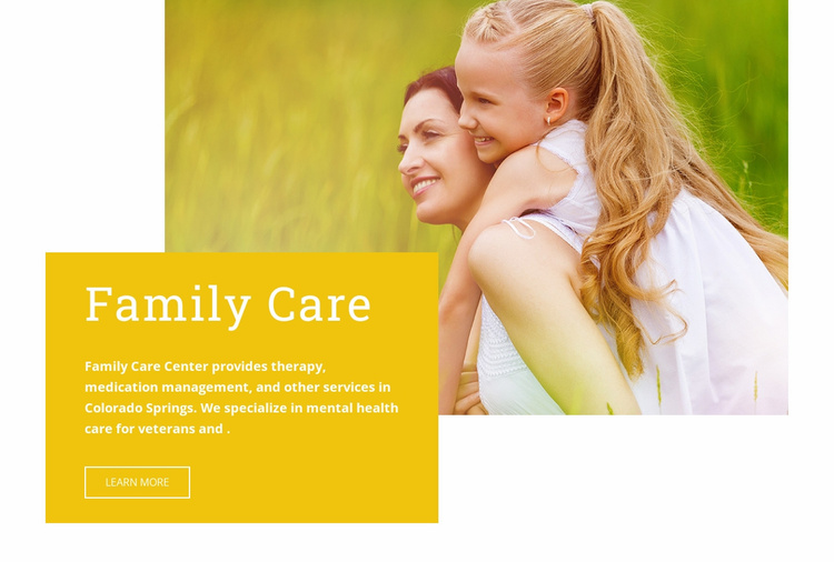 Health clinic for women Landing Page