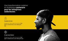 La Clé De Notre Succès : Modèle De Site Web Simple