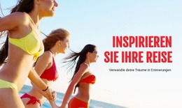 Ihr Perfekter Urlaub CSS-Formularvorlage