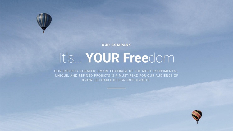 A flight customized just for you Elementor Template Alternative