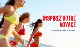 Vos Vacances Parfaites - Belle Maquette De Site Web