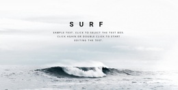 Awesome Html Code For Advanced Surf Course