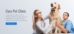 Clinica Per La Cura Degli Animali Domestici - Miglior Modello CSS