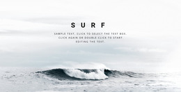 Corso Di Surf Avanzato - Download Del Modello HTML