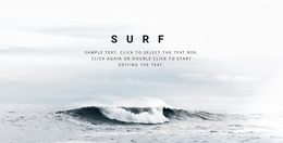 Advanced Surf Course Joomla Template 2024