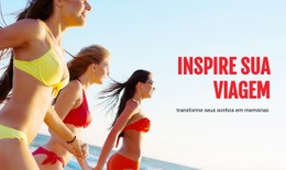 Suas Férias Perfeitas - Design Simples