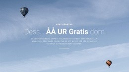 Multipurpose WordPress-Tema För En Flygning Anpassad Just För Dig