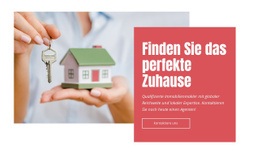 Finden Sie Ihr Perfektes Zuhause – Professionelle HTML5-Vorlage
