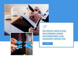 Wir Helfen Ihrem Unternehmen Zu Blühen – Professionelles WordPress-Theme