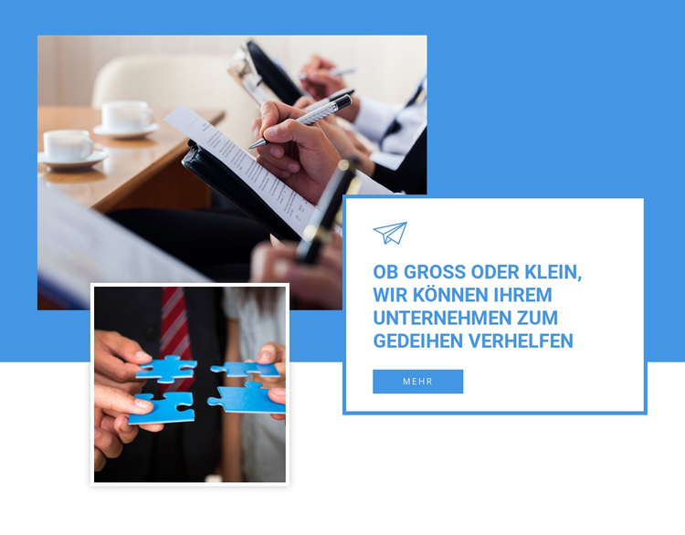 Wir helfen Ihrem Unternehmen zu blühen WordPress-Theme