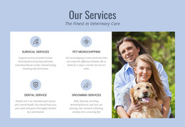 24hr Veterinary Advice - One Page Template