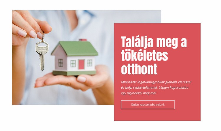 Találja meg tökéletes otthonát CSS sablon