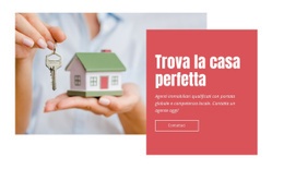 Trova La Tua Casa Perfetta - Modello HTML5 Professionale