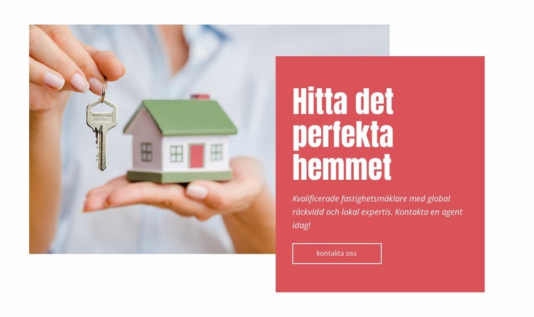 Hitta ditt perfekta hem Hemsidedesign