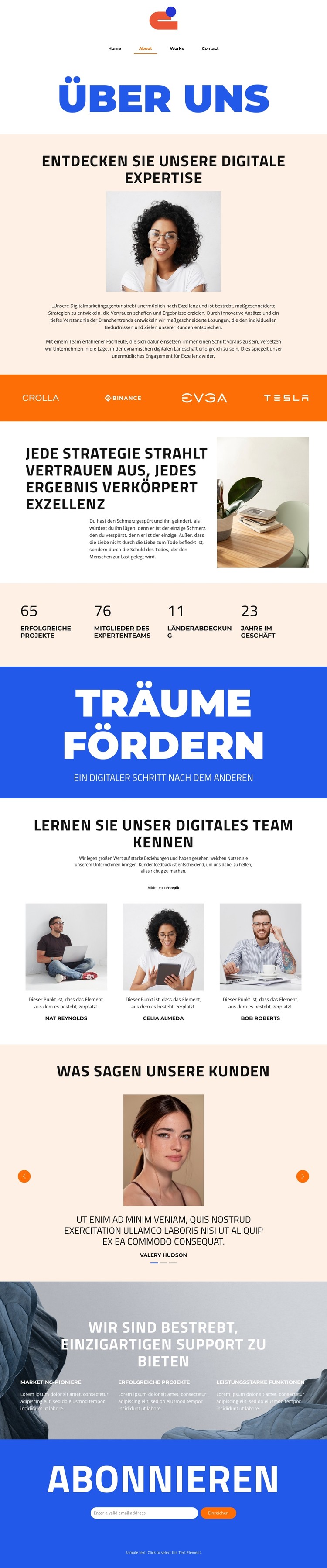 Ein digitaler Schritt nach dem anderen CSS-Vorlage