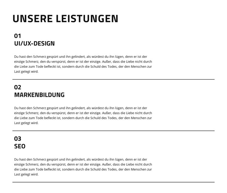 Entdecken Sie unsere digitale Expertise Website design