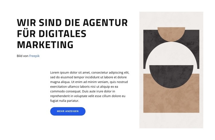 Jede Strategie strahlt Vertrauen aus Landing Page