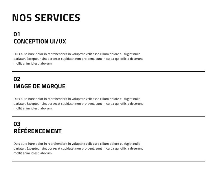 Découvrez notre expertise numérique Conception de site Web