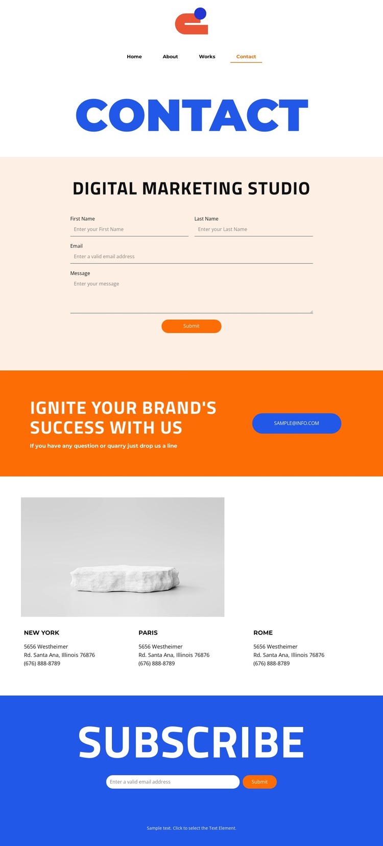 Excellence and Innovation HTML Template