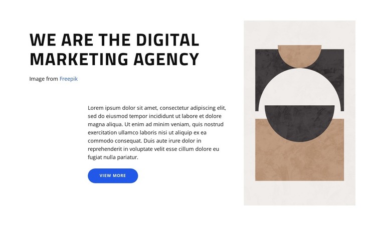 Every strategy exudes confidence HTML Template