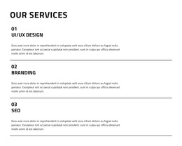 Discover Our Digital Expertise Templates Html5 Responsive Free