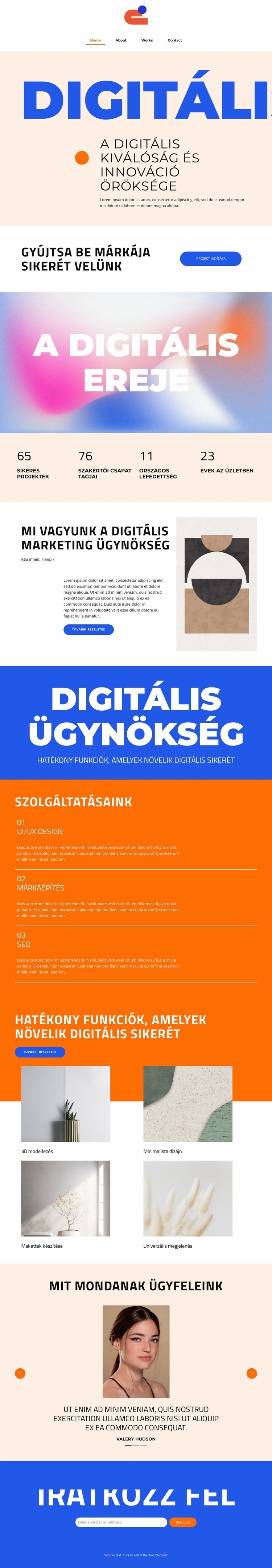 Erősítő álmok HTML Sablon