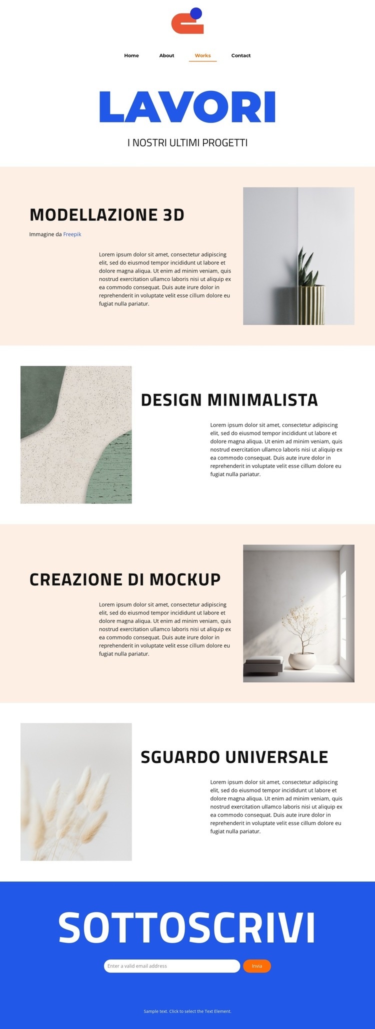 Accendi il successo del tuo marchio Mockup del sito web