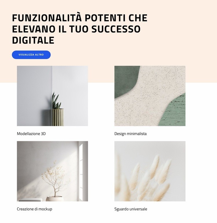 Dai il via al tuo viaggio digitale Mockup del sito web