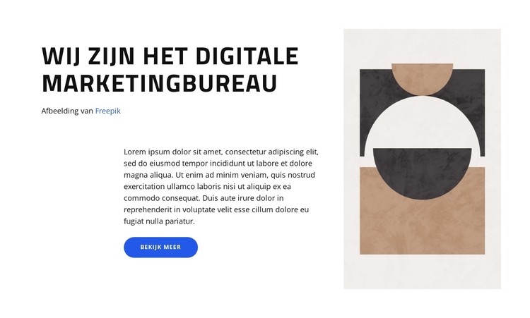 Elke strategie straalt vertrouwen uit CSS-sjabloon