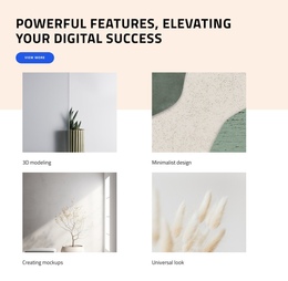 Ignite Your Digital Journey One Page Template