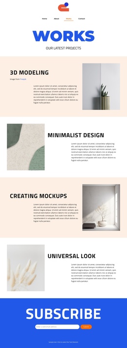 A Legacy of Digital - One Page Template by Nicepage