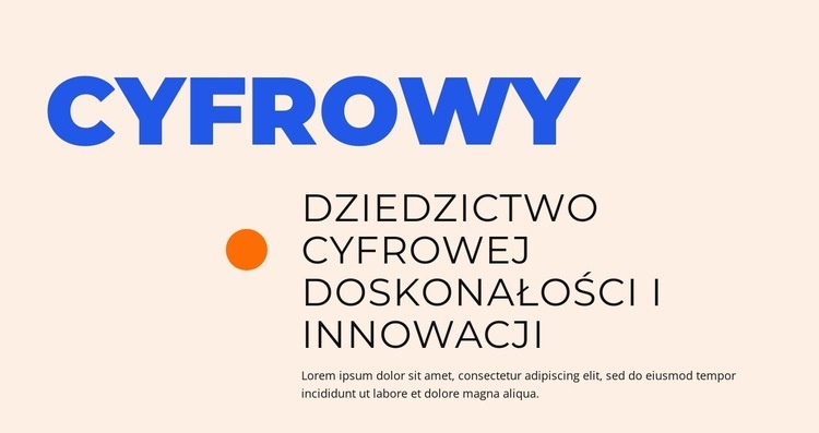 Pionierzy marketingu Makieta strony internetowej