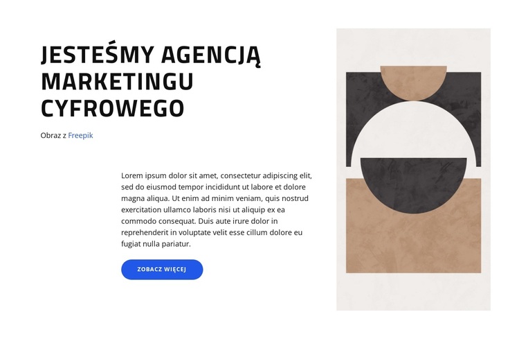 Każda strategia emanuje pewnością siebie Motyw WordPress